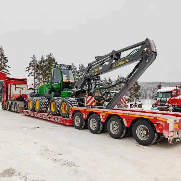 Low Bed Semi Trailer